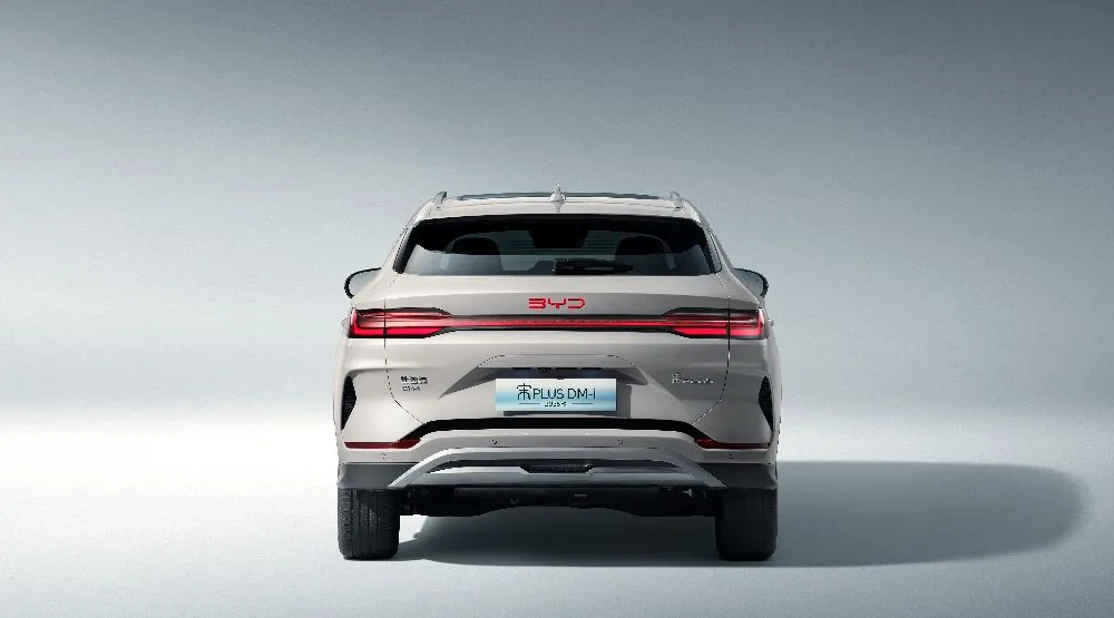BYD Song Plus EV side profile, representative export vehicle